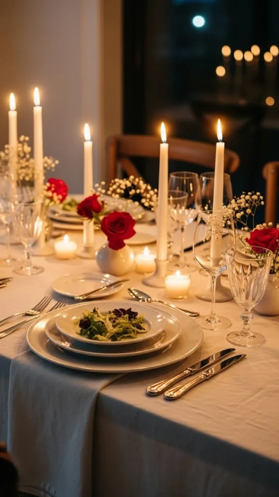 Valentines Day Table Setting