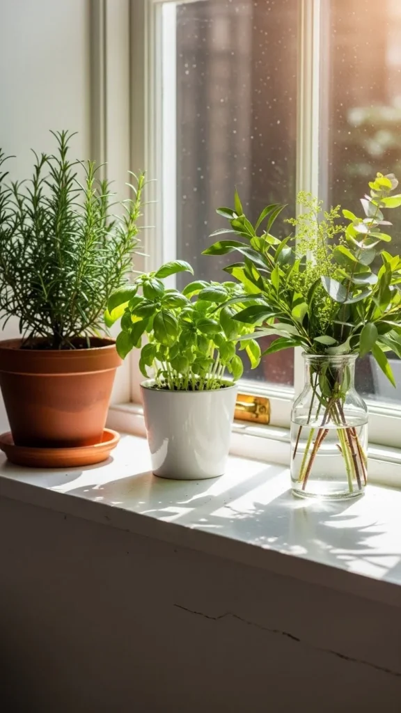 Warm Up the Space With Greenery