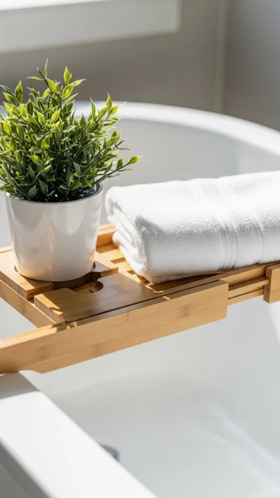 Wooden Bath Tray