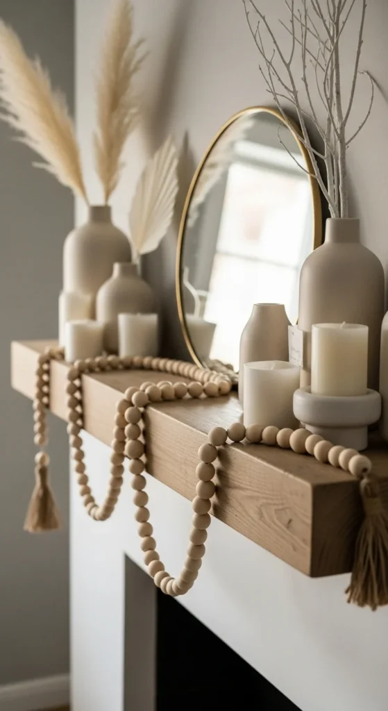 Wooden Bead Garland