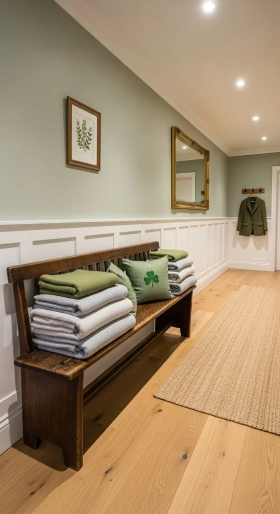 Wooden Benches in Narrow Spaces