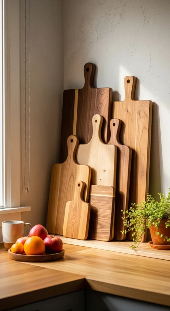 Wooden Cutting Board Displays