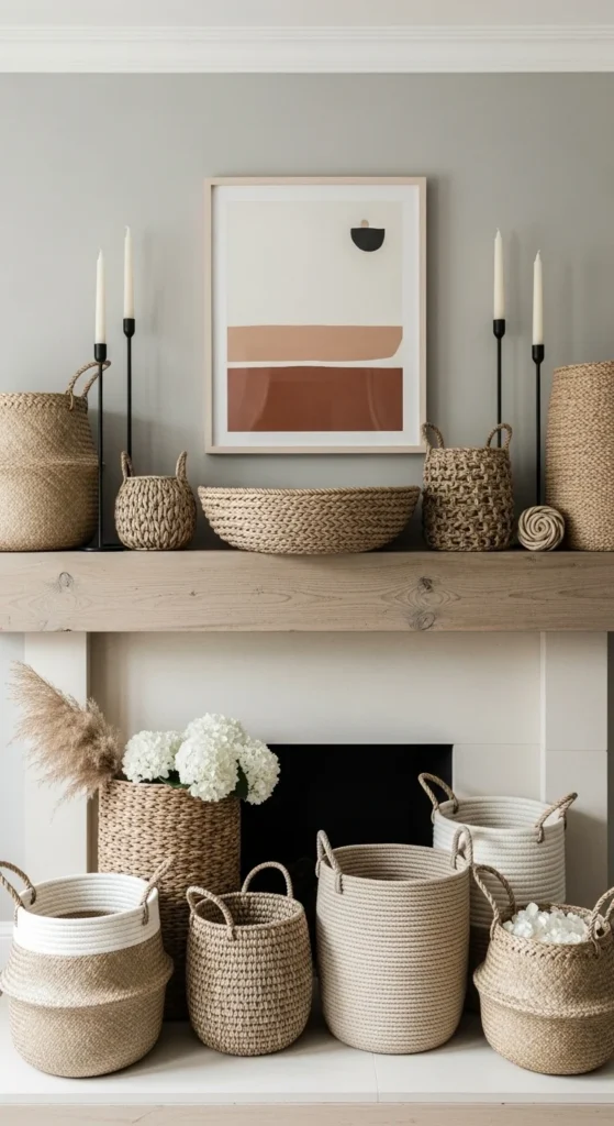 Woven Basket Accents