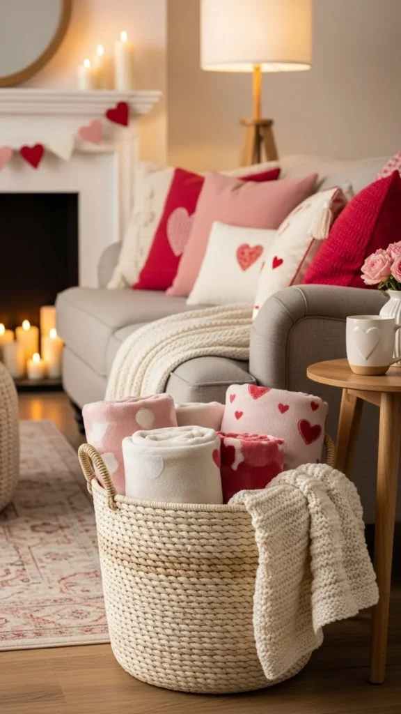 Woven Baskets for Blankets