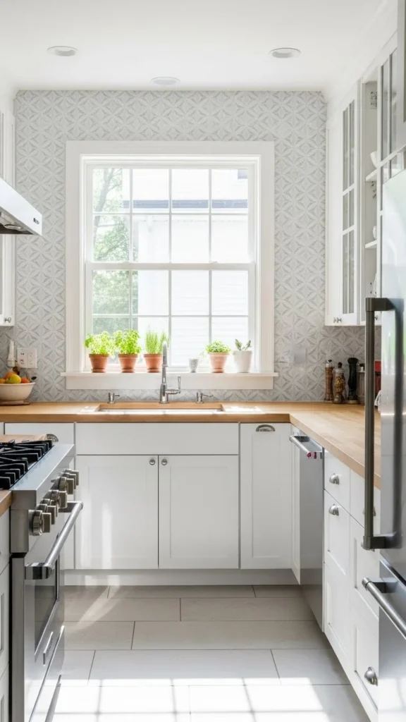 how to decorate kitchen peel and stick