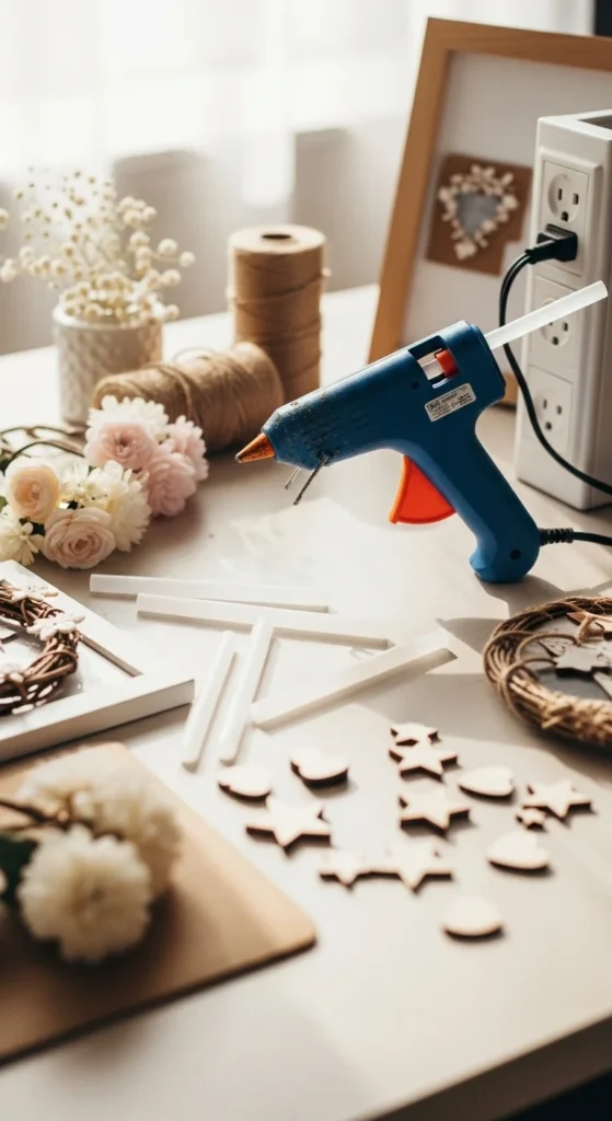 how to make diy crafts with hot glue