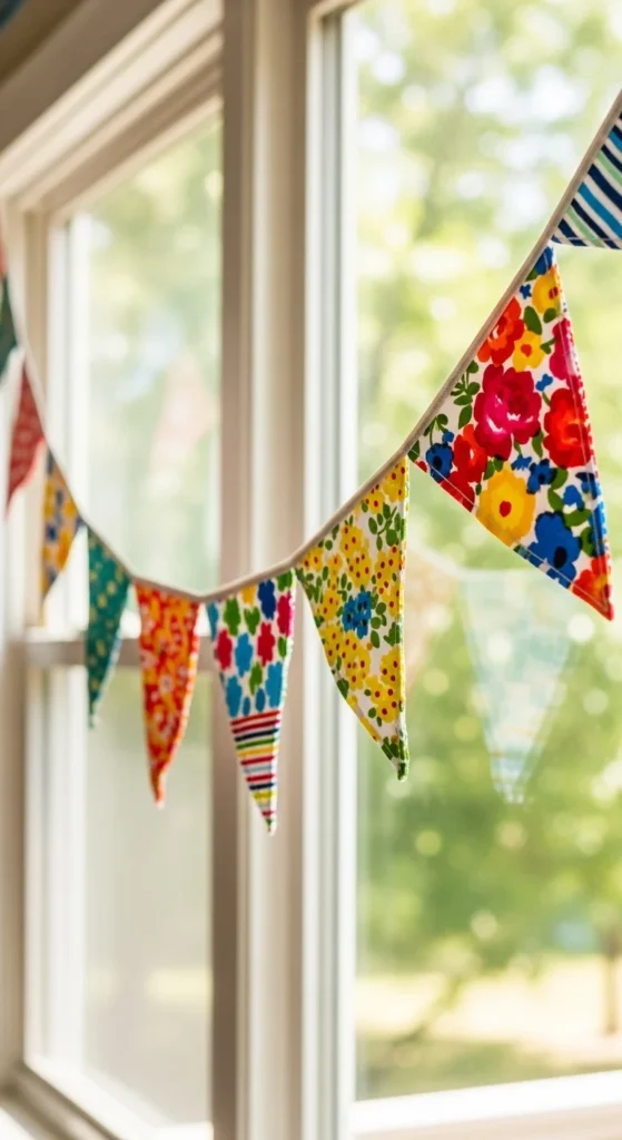 Create Colorful Fabric Bunting