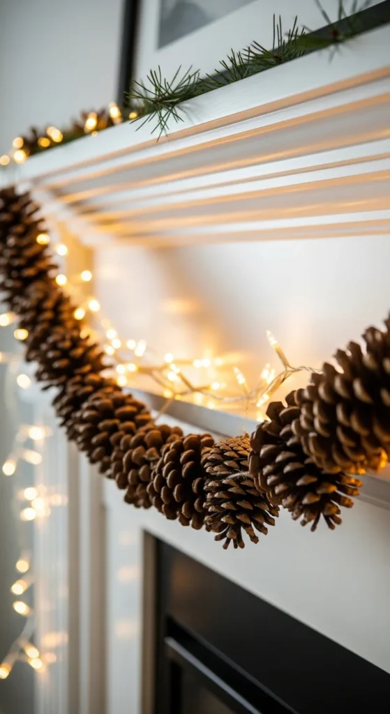 Create a Simple Pinecone Garland