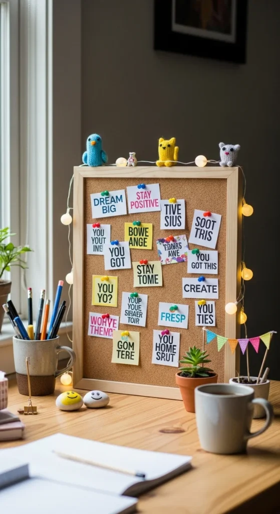 DIY Motivational Quote Board