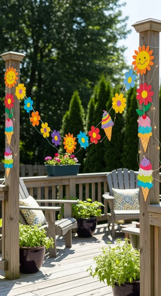 DIY Summer Garland