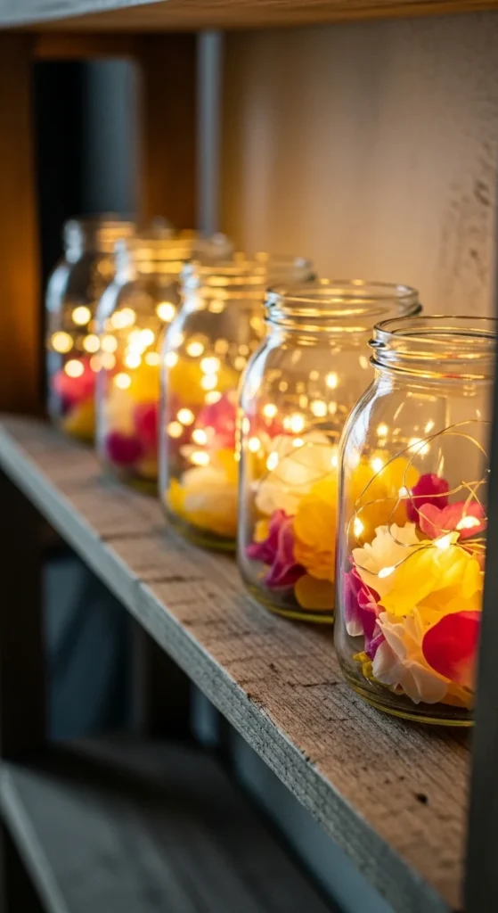 Fairy Light Jar Lanterns