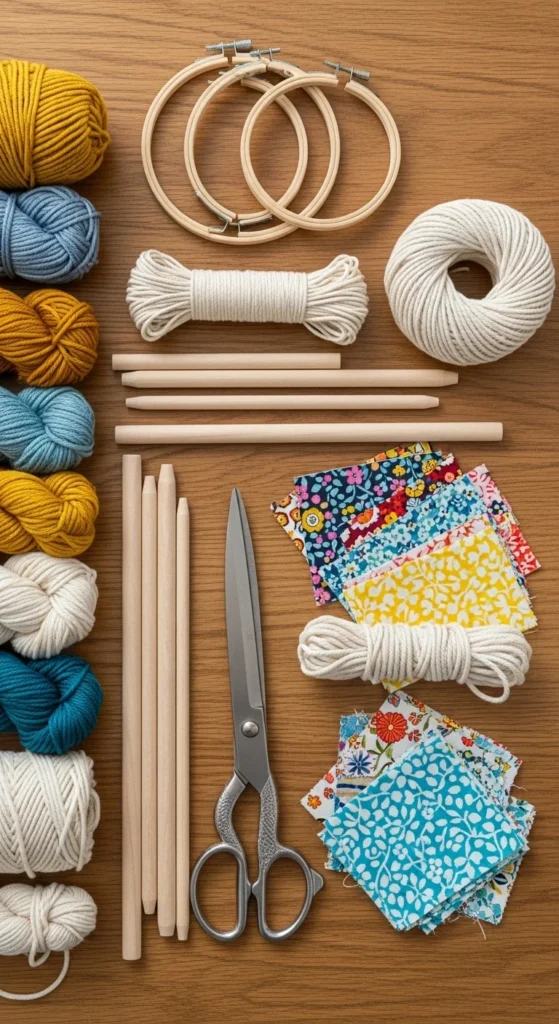 Gather Simple Materials You Can Easily Find