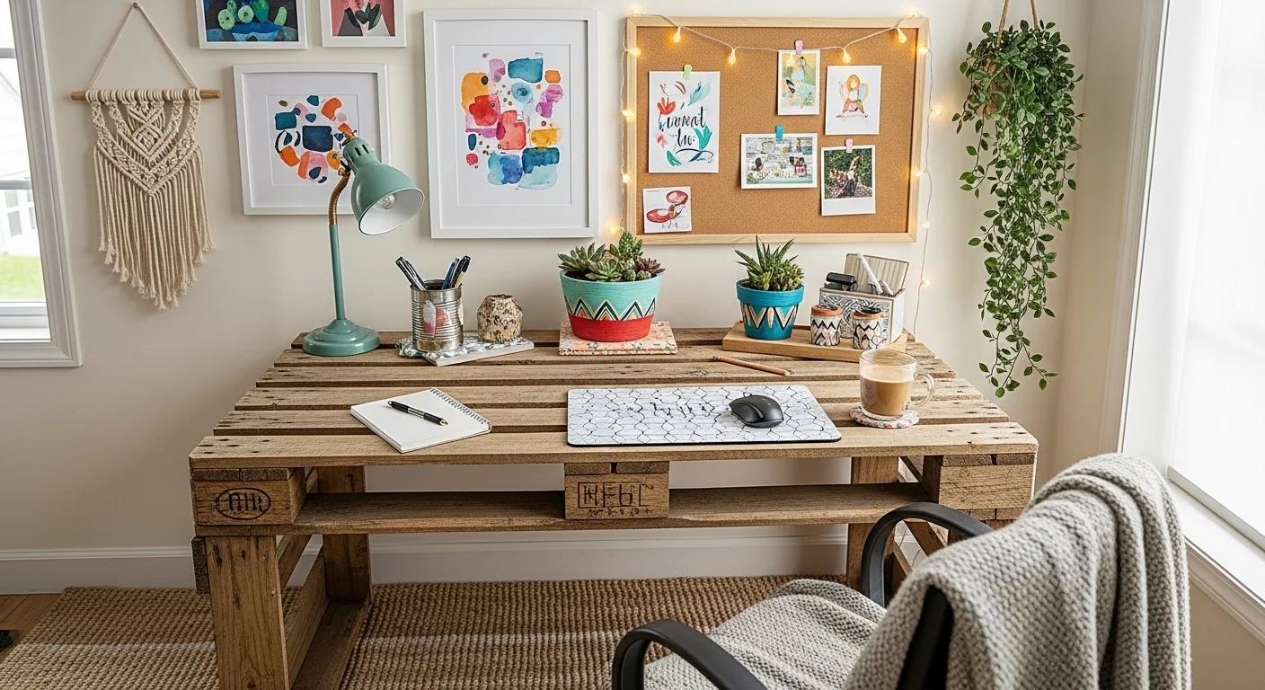 How to Make DIY Crafts for Office Decor - decorteacher.com