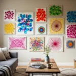 How to Make DIY Wall Art With Simple Materials