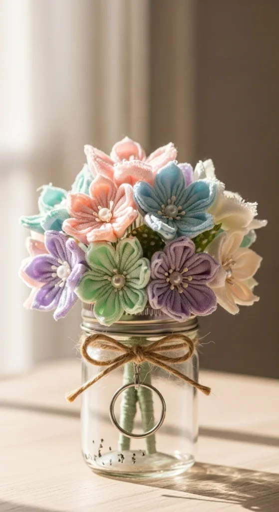 Make Adorable Fabric Flowers