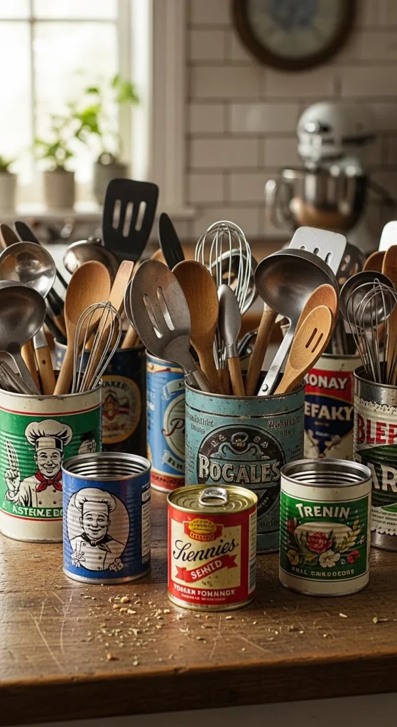 Repurpose Old Tins and Containers