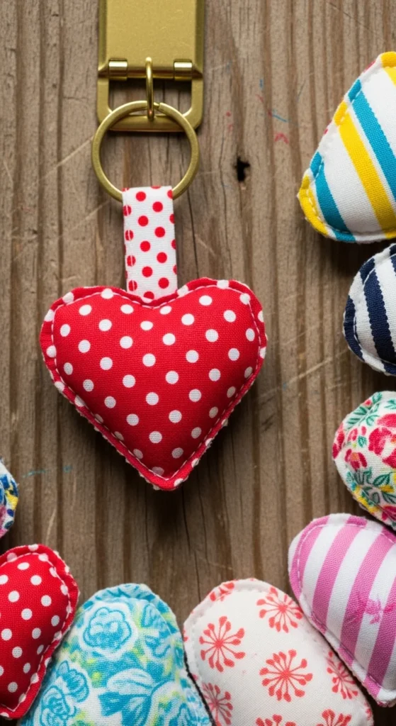 Sew Your Own Scrappy Keychains