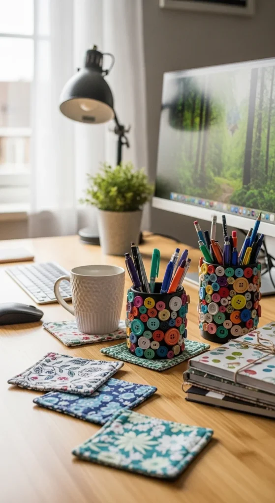 Upcycled Office Accessories