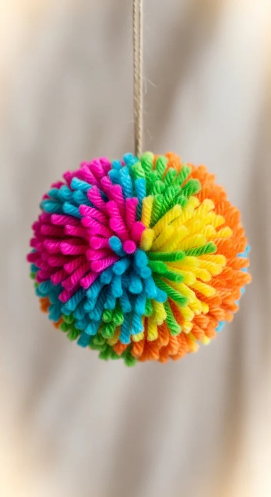Yarn Pom-Poms