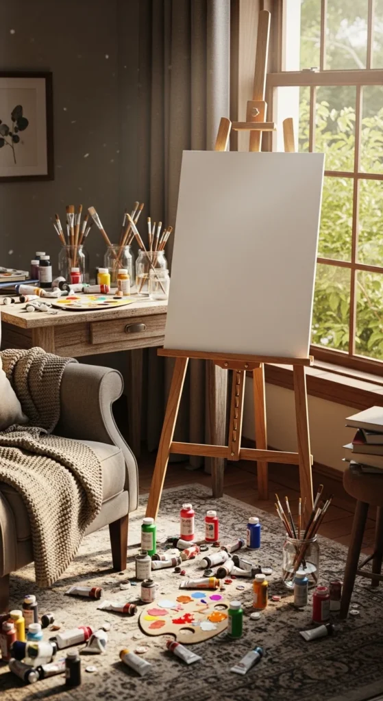 how to make diy canvas art