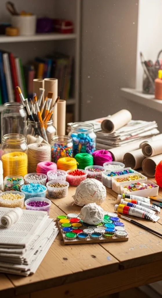 how to make diy crafts from waste