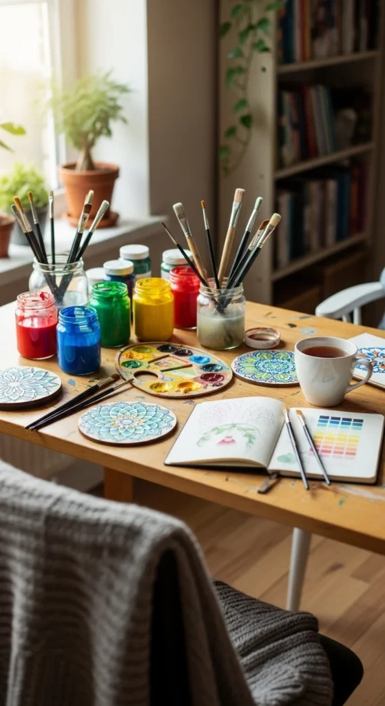 how to make diy crafts with paint