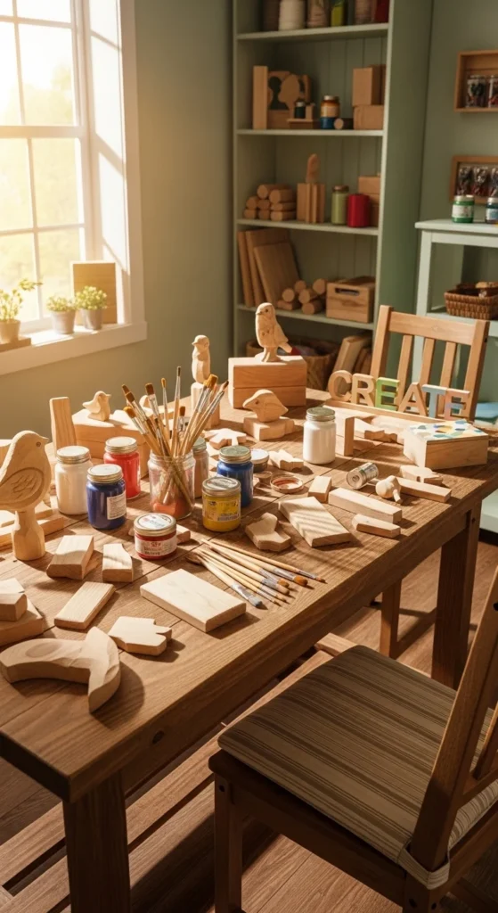 how to make diy crafts with wood