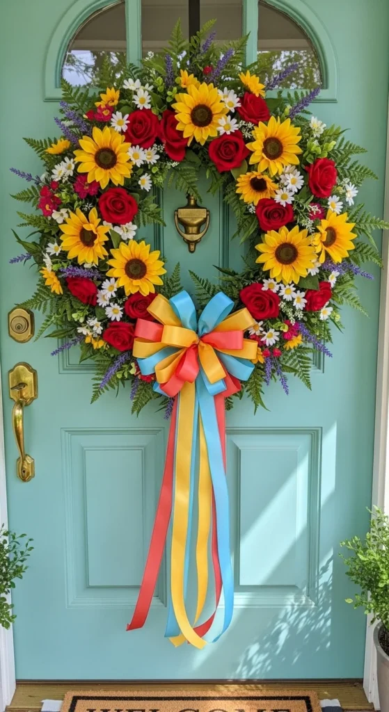 how to make diy door decor