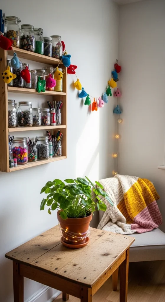 how to make diy crafts for small spaces
