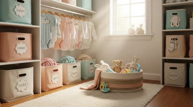 20 Adorable Baby Closet Organization Ideas for Stress-Free Storage