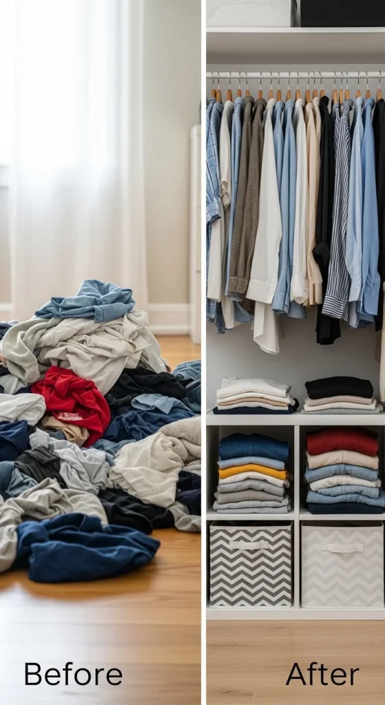 Assess and Declutter First