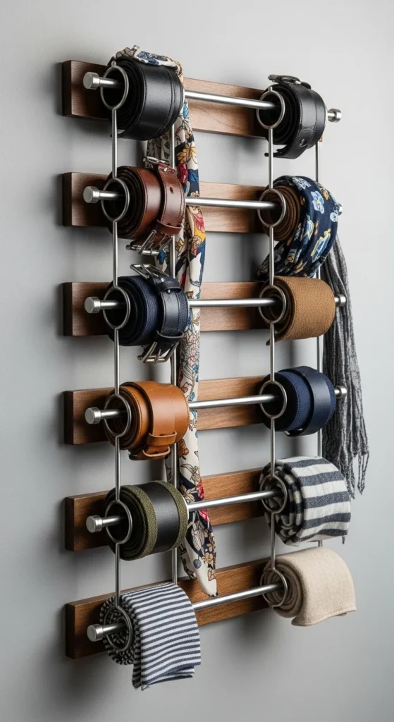  Belt and Scarf Organizer