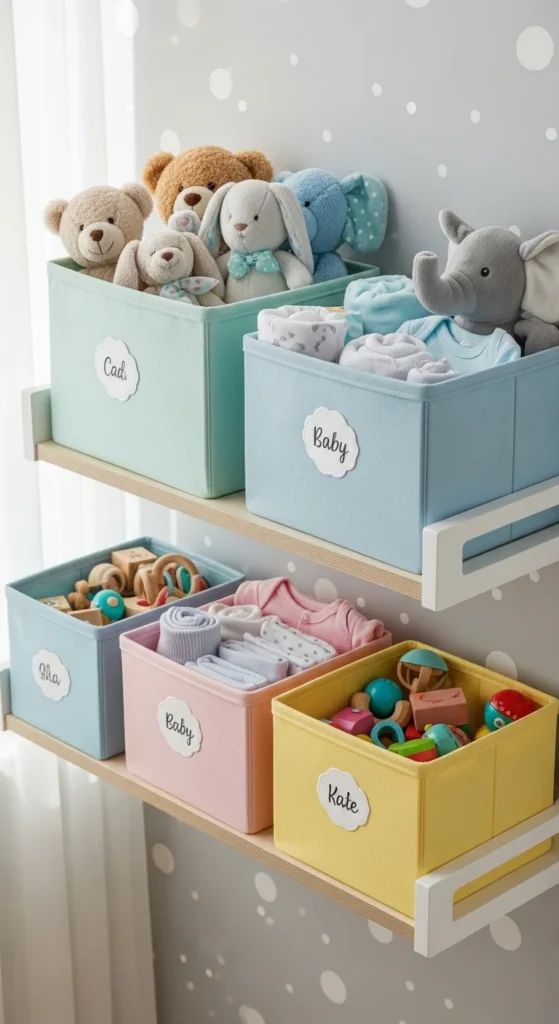 DIY Fabric Bins