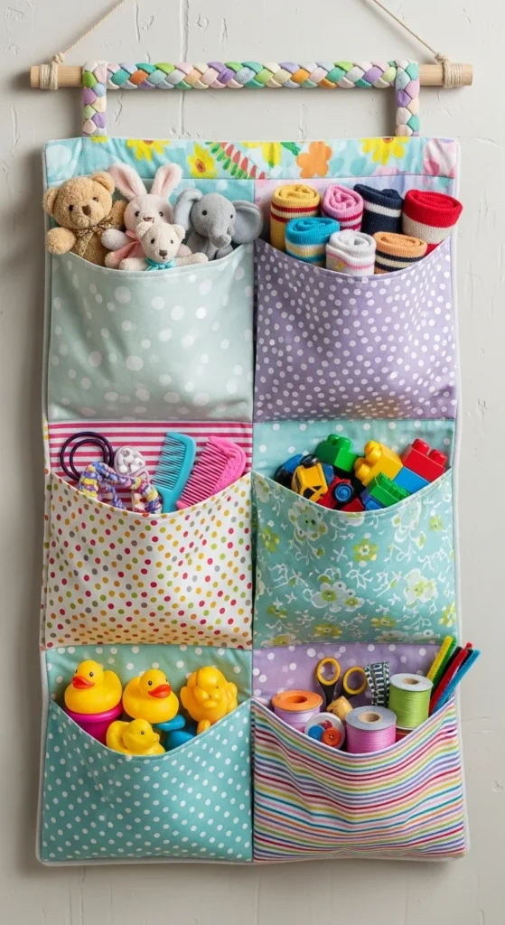 DIY Hanging Organizer