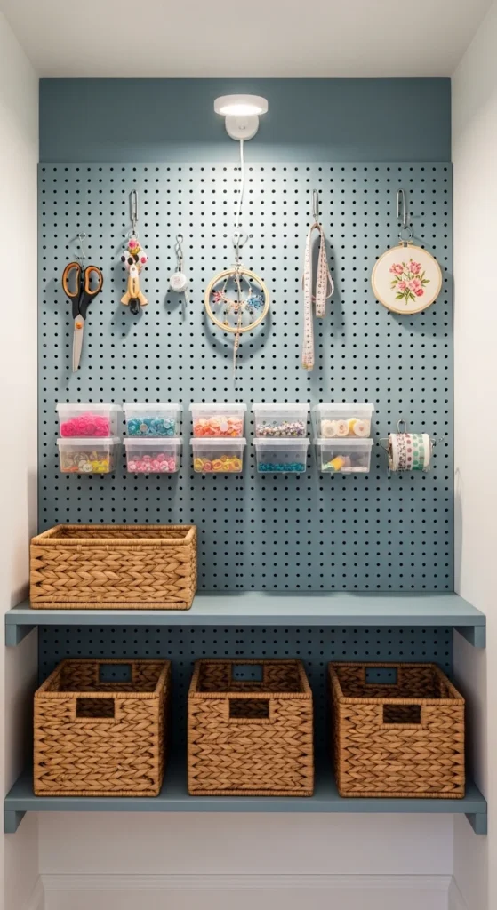 DIY Pegboard Section