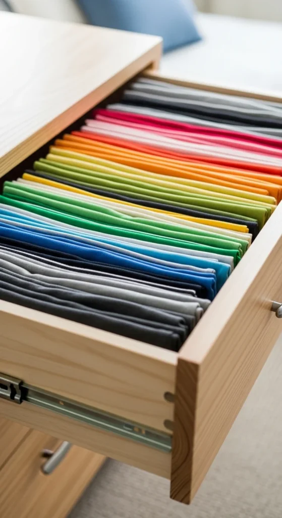 Fold Clothes Vertically