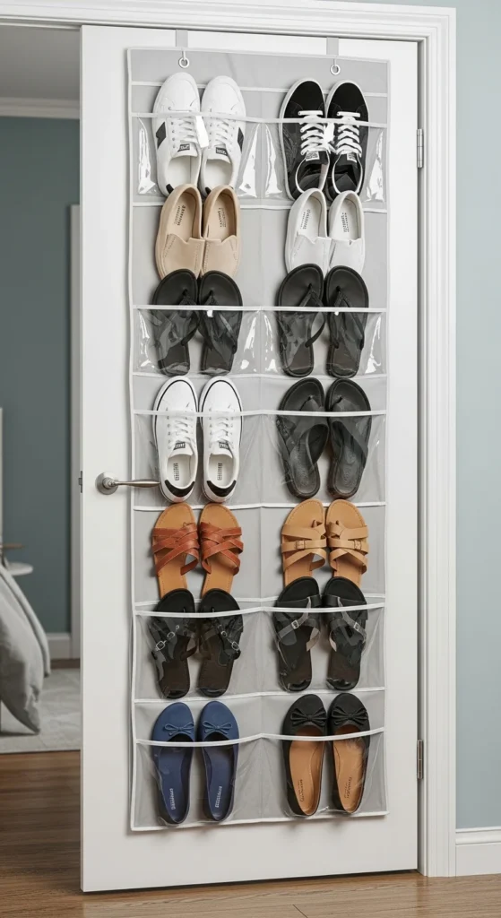 Hang a Shoe Rack