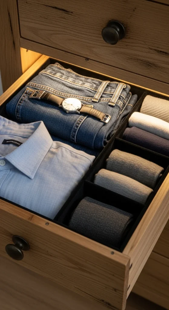 Hidden Valet Drawer