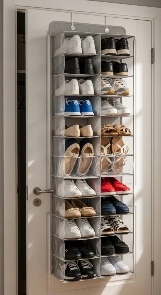 Install a Shoe Organizer