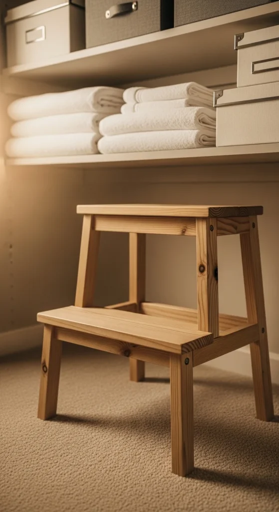 Keep a Step Stool Handy