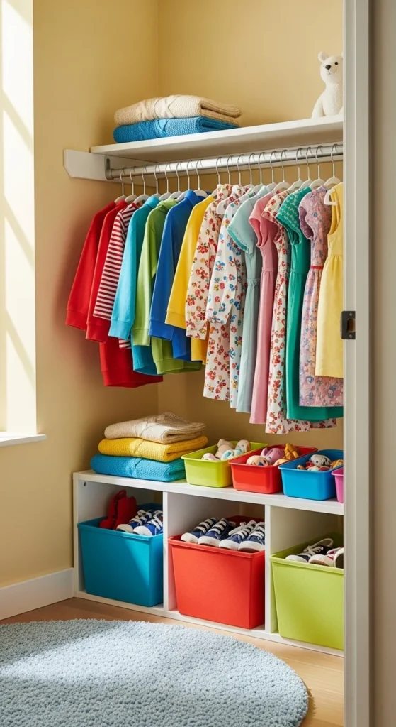 Low-Hanging Clothes Rods