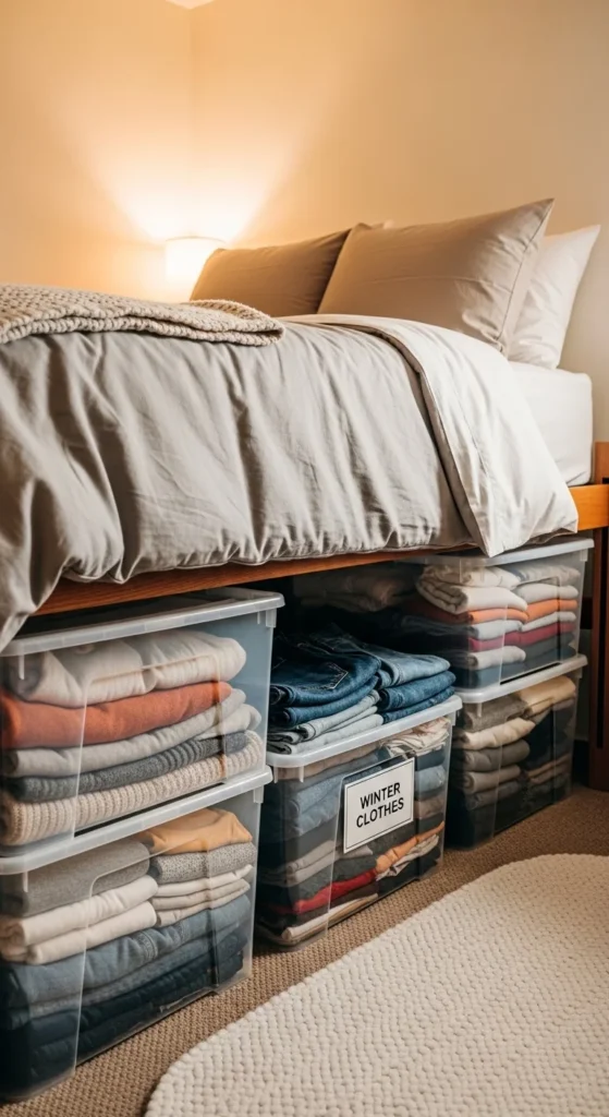 Make the Most of Under-Bed Storage