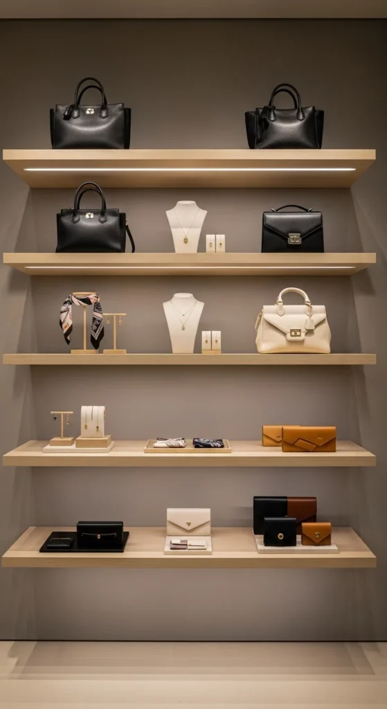 Minimalist Display Shelves