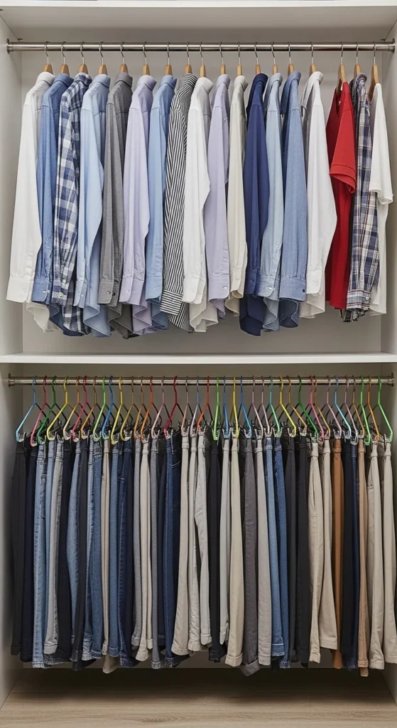 Multi-Level Closet Rod