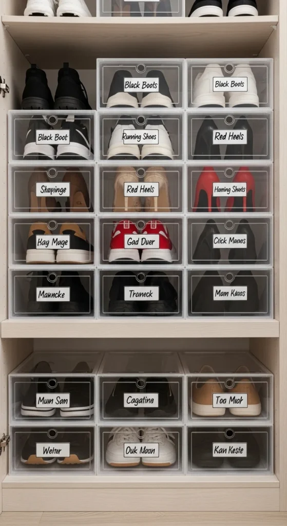 Repurpose Shoe Boxes