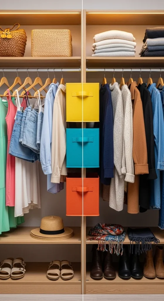 Rotating Seasonal Closet