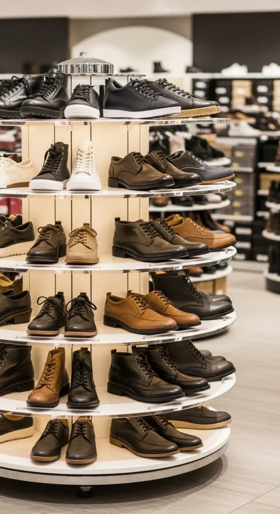 Rotating Shoe Carousel