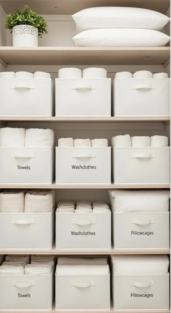 Use Baskets, Bins, and Labels