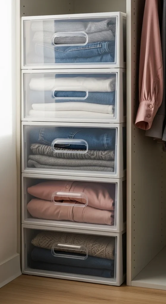 Use Stackable Drawers