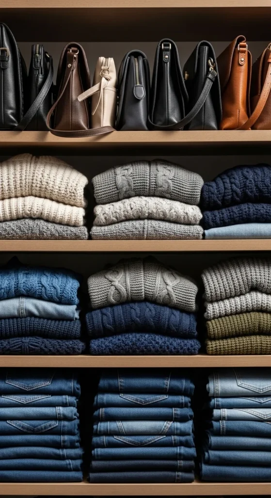 Use Stackable Shelves